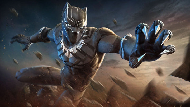 Imagine comestibila, vafa, format A4, Black Panther - Nati Shop