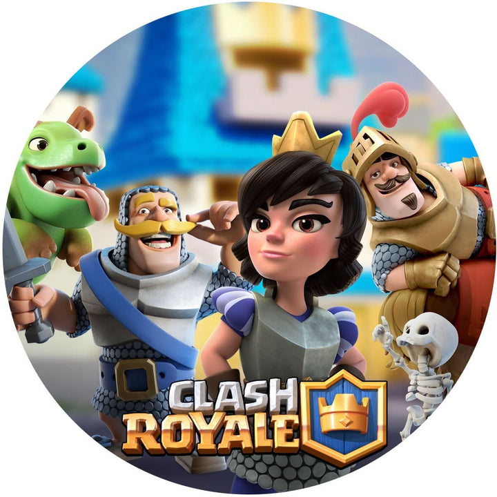 Imagine comestibila, vafa, format A4, Clash Royale - Nati Shop