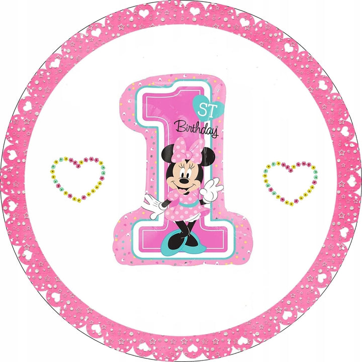 Imagine comestibila, vafa, format A4, MINNIE MOUSE - Nati Shop