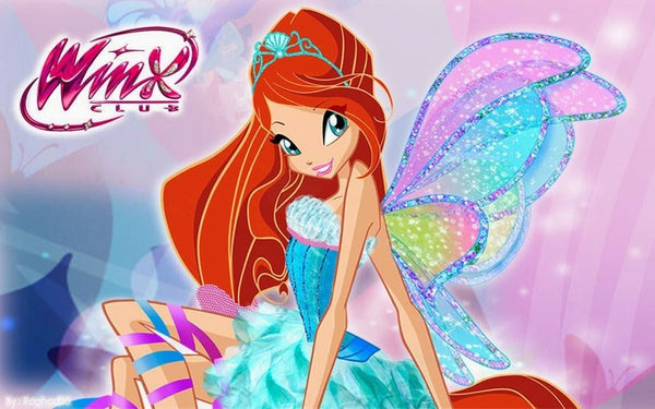 Imagine comestibila, vafa, format A4, Winx - Nati Shop