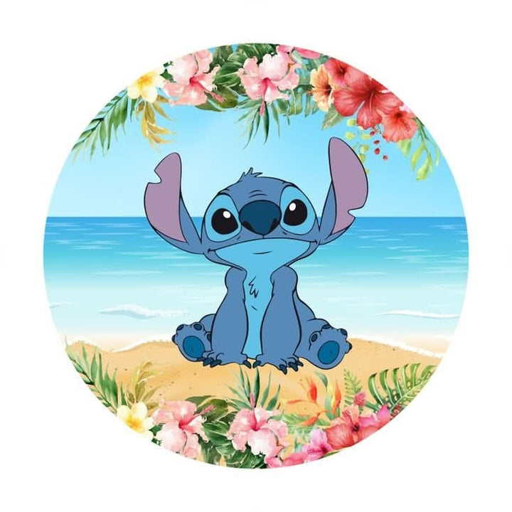 Imagine comestibila, vafa sau icing, format A4, Lilo and Stitch - Nati Shop