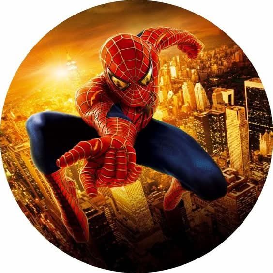 Imagine comestibila, vafa sau icing, format A4, Spiderman - Nati Shop